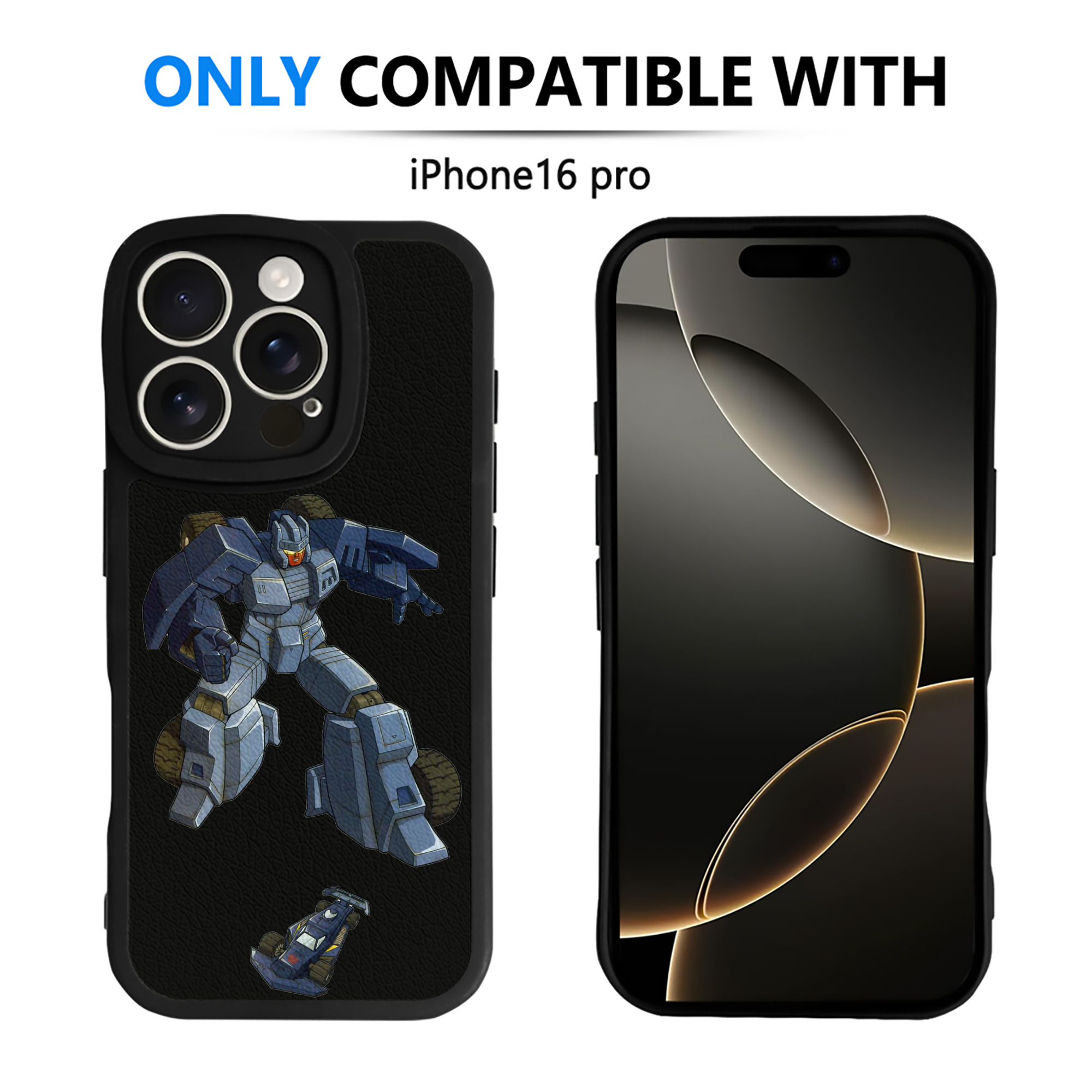 （画像用）  【iPhone 16シリーズ対応】シリコンスマホケース（レザー調） 材質：シリコン